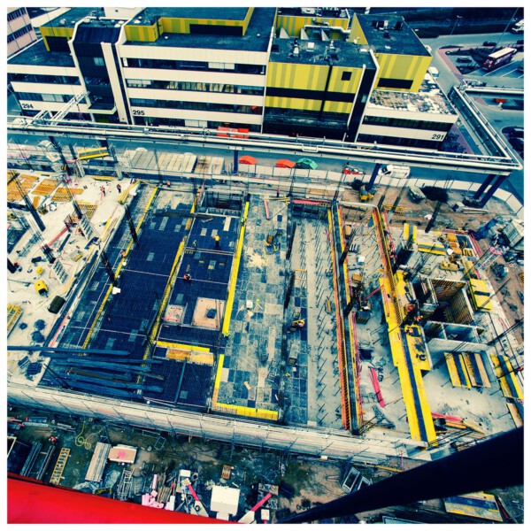 NEUBAU LABORGEBÄUDE
#sunds #architektur #baustelle #rohbau #vogelperspektive